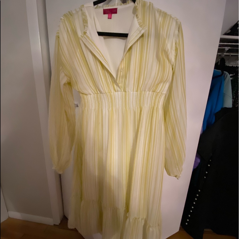 Yellow GEM dress